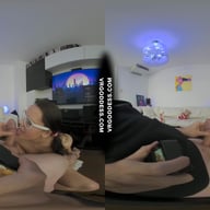 Nerdy Teen Rosalina Loves Sucking On My Balls And Dick Lets Me Cum On Her Tits VRgoddess vr porn video
