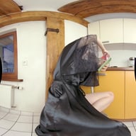 Miturasu Watches Porn And Masturbates With A Black Vibrator FeelmeVR vr porn video