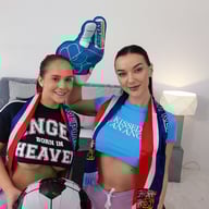 Busty Soccer Hooligans Insane Squirting Orgy Immoral Family vr porn video