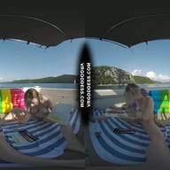 Nude Afternoon On A Yacht Painting Art Creative Porn Ingrida And Diana VRgoddess vr porn video