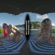 Nude Afternoon On A Yacht Painting Art Creative Porn Ingrida And Diana VRgoddess vr porn video