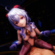 Genshin Impact - Ganyu Pleasure Cowgirl Riding Lewd FRAGGY vr porn video