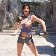 sexy Lara Croft Tomb Raider 3D parody Tracer3d vr porn video