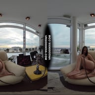 Teen Hookah Smoking Pussy Playing 18yo Rosalina Naked Snow Angel VRgoddess vr porn video