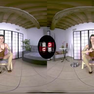 Piss And Foot Tease With A Kinky Dominant Brunette Lilian VRFootFetish vr porn video