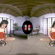 Piss And Foot Tease With A Kinky Dominant Brunette Lilian VRFootFetish vr porn video