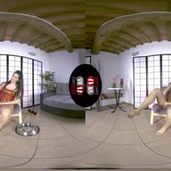 Piss And Foot Tease With A Kinky Dominant Brunette Lilian VRFootFetish vr porn video