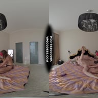 Lesbian Sex Strapon Fucking Sucking Layla With Miss Pussycat VRgoddess vr porn video