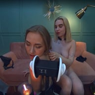 Vortex Project ASMR. Tender Blondes. What Could Be Better Dreamcam vr porn video
