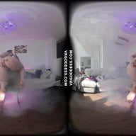 Melonie Striptease And Dildo Fucking Her Pussy And Ass One Of The Hottest Videos VRgoddess vr porn video