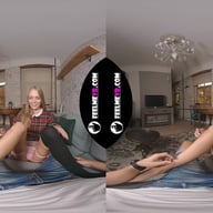 VR180 Young Blonde Luise With Pink Underwater POV Man Fingering Her FeelmeVR vr porn video