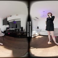 Fresh Faced Big Boob Model Lily Mays Gives A Sexy Striptease And Masturbates VRgoddess vr porn video