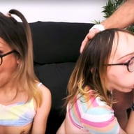 Geek Blondes Cumswapping In A Creampie Gangbang Emejota Megan Love PutaLocura vr porn video