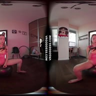Kitty Kate Working Out Nude With Alot Of Behind The Scenes Bts VRgoddess vr porn video