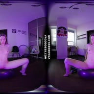Kitty Kate Working Out Nude With Alot Of Behind The Scenes Bts VRgoddess vr porn video