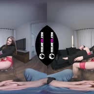 Virtual Reality Striptease With New Teen Model Ksenija FeelmeVR vr porn video