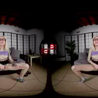 Tattooed Blonde Masturbates Her Pierced Pussy With A Little Foot Tease VRFootFetish vr porn video