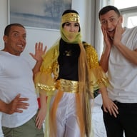 EXOTIC GENIE DEMANDS BIG COCK CREAMPIE THREESOME Immoral Family vr porn video