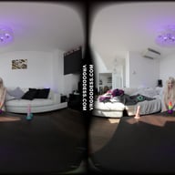 Lily Angelic Tries Banging Herself With Three Different Dildos Lily Angelic VRgoddess vr porn video