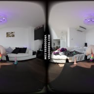 Lily Angelic Tries Banging Herself With Three Different Dildos Lily Angelic VRgoddess vr porn video