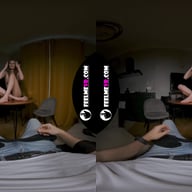 Virtual Reality Striptease With Young Brunette Mary Moon FeelmeVR vr porn video