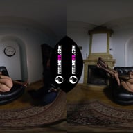 Paula Big Tits Babe Slapping Herself in Old House VR180 Photo Session Backstage FeelmeVR vr porn video