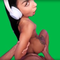 Erotic Gaming Session starring Black Angel (Passthrough) Black Angel VR pornnow vr porn video