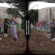 Kristina Emmux And Rebeka Ruby Dancing And Painting Graffiti Creative Porn On Vacation In Italy VRgoddess vr porn video