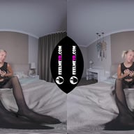Virtual Reality Striptease With Small Tits Teenager Nico FeelmeVR vr porn video