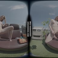 Kitty Kate Enjoying The Sun And Masturbating Outdoors VRgoddess vr porn video