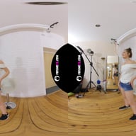 Sanija First Nude Virtual Reality 3D Video interview FeelmeVR vr porn video