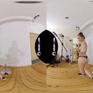 Sanija First Nude Virtual Reality 3D Video interview FeelmeVR vr porn video