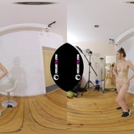 Sanija First Nude Virtual Reality 3D Video interview FeelmeVR vr porn video