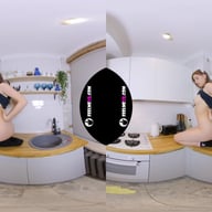 Margarita Young Teen Virtual 3D Strip in Kitchen FeelmeVR vr porn video