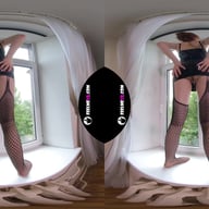 Margarita Young Teen Virtual 3D Strip On The Window FeelmeVR vr porn video