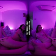 Dora Scissoring Her Friend Kitty Kate While They Try Lesbian Mutual Masturbation With Vibrators VRgoddess vr porn video