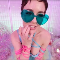 Olive's Jelly Beans Olive Glass SwallowBay vr porn