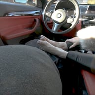 Sabdeluxe - Car Footjob Sabdeluxe VR vr porn video