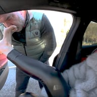 Sabdeluxe - Car Footjob Sabdeluxe VR vr porn video