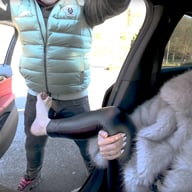 Sabdeluxe - Car Footjob Sabdeluxe VR vr porn video