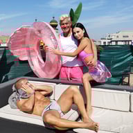 MULTI - ORGASMIC BEAUTY SHAKES & SCREAMS IN FIRST THREESOME Immoral Family vr porn video