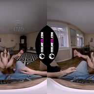 Marry Moon Virtual Reality Striptease FeelmeVR vr porn video
