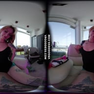 Cheri Tries Fetish Masturbation Pussy Pumping And Panty Stuffing Swollen Pussy VRgoddess vr porn video