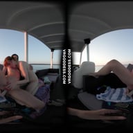 Lily Mays Uses Dildo And Her Pussy Licking Tongue On Rebeka Ruby Sunset Boat Ride VRgoddess vr porn video