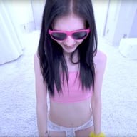 Stunning Teen Brunette Strips For You in The White Studio Bella Nova NewPornStarlets vr porn video1