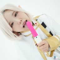 Rina Kurusu Looks So Hot Masturbating With Stockings On Hamezo vr porn video