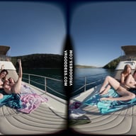 Lesbian Yacht Afternoon On Vacation In Italy With Kristina Emmux And Rebeka Ruby VRgoddess vr porn video