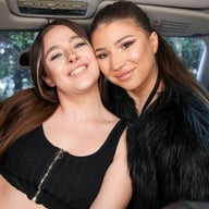 Double Car Blowjob - Remastered - Deity Bastet, Lindsay Maddox VRoomed vr porn video