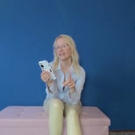 Latex Sekretärin will Deinen Schwanz sehen BlondeHexe vr porn video