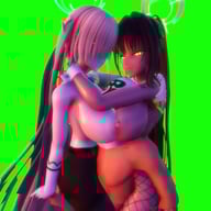 Blue Archive – Asuna &amp; Karin Sharing Is Caring - PassThrough